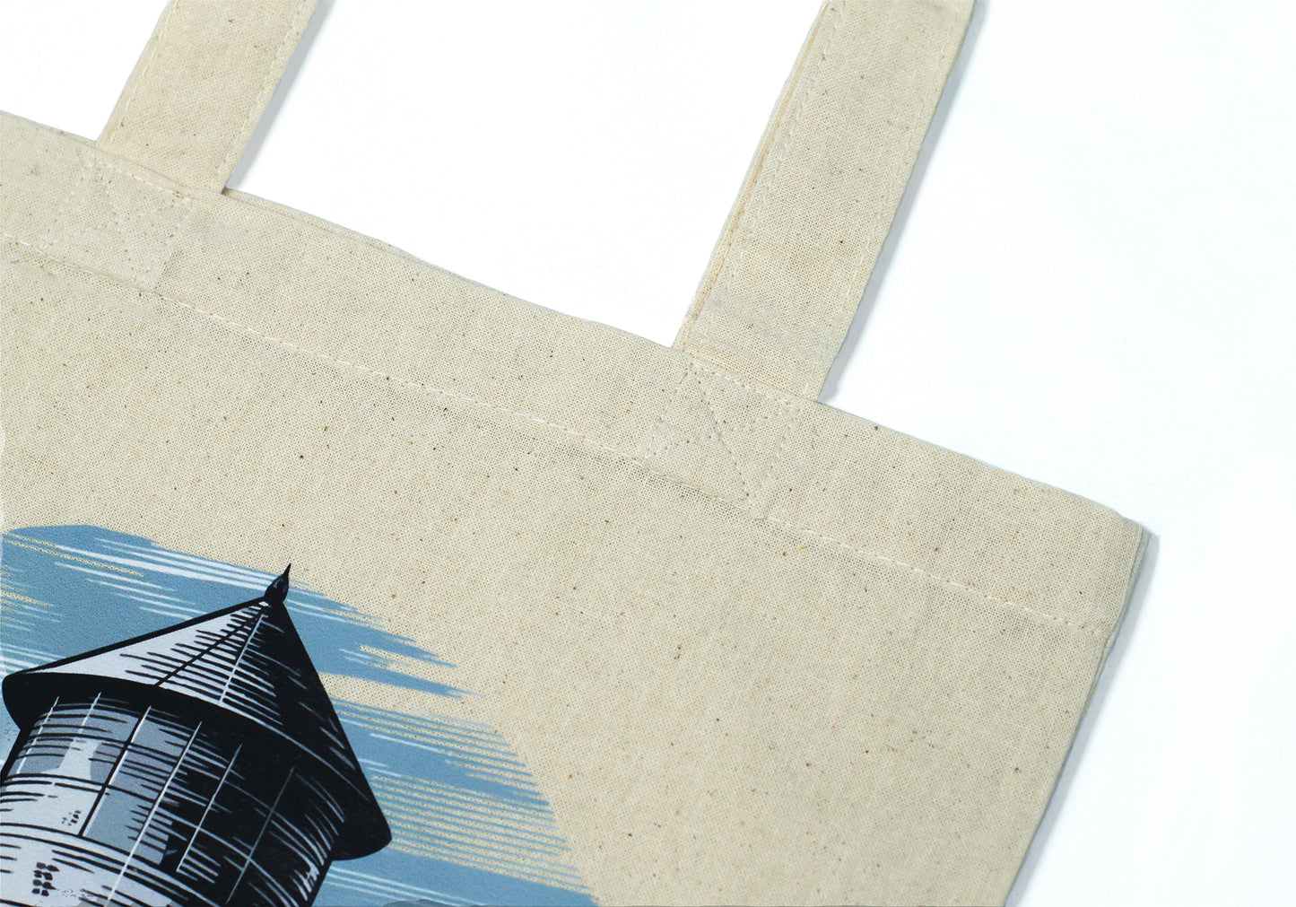 Brooklyn water tanks cotton canvas tote bag