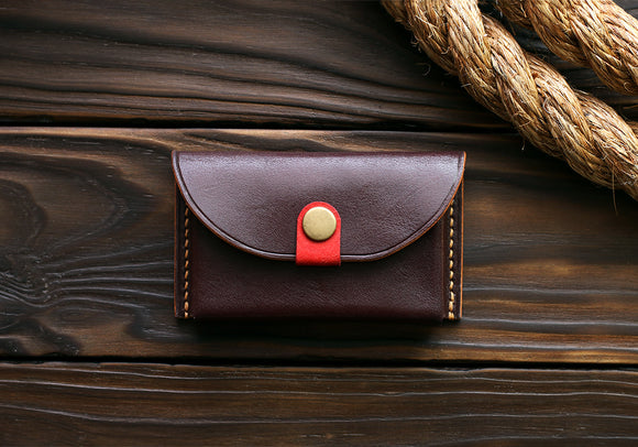 Leather business card holder