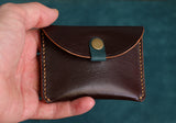 Leather wallet one pocket envelope design