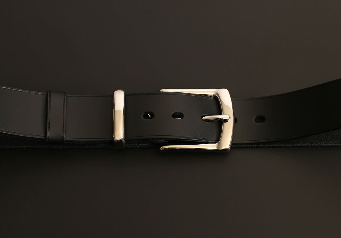 Men's classic suit leather belt