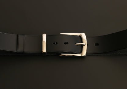 Men's classic suit leather belt